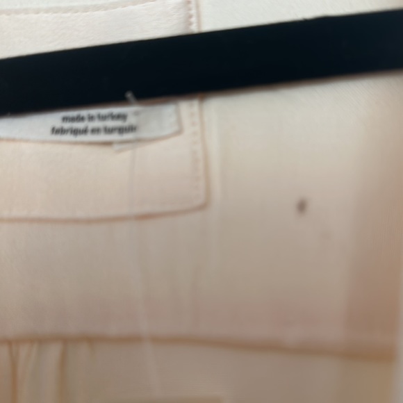 ANTHROPOLOGIE SLEEVELESS V-NECK TWIST-FRONT SATIN DRESS Sz 12 NWT - Picture 4 of 4